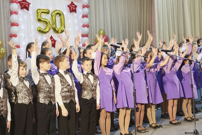 Детская хоровая школа Находки отметила золотой юбилей