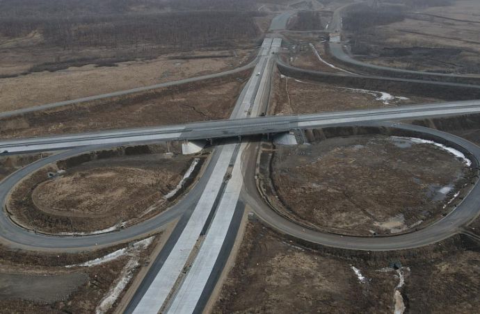 Новая дорога на Находку готова почти на 80%