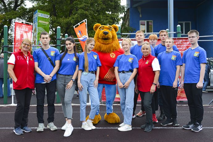 Юбилейный  фестиваль «Мы выбираем ГТО!» собрал учащихся из 18 школ Находки