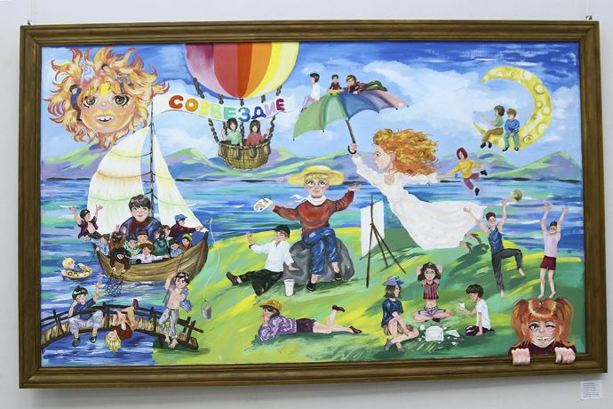 «Звёздный путь» юных художников представлен в галерее «Вернисаж»