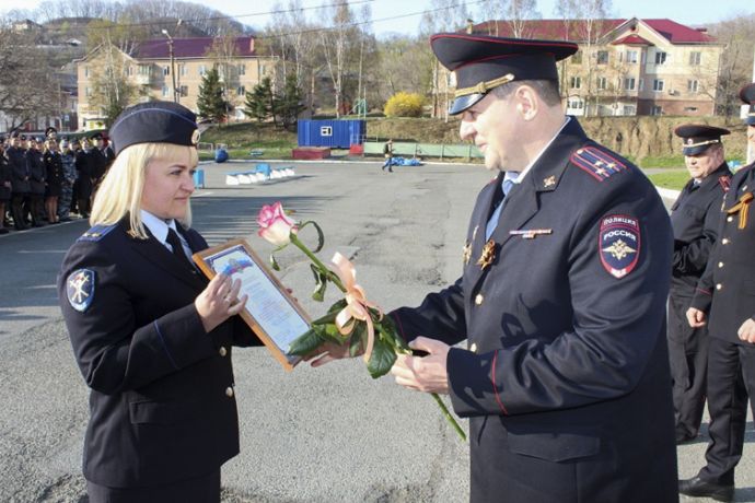 Замначальника Управления МВД Приморья Эдуард Хавабу встретился с личным составом отдела полиции Находки