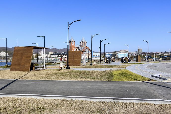 Благоустройство озера Соленого готово на 90 %