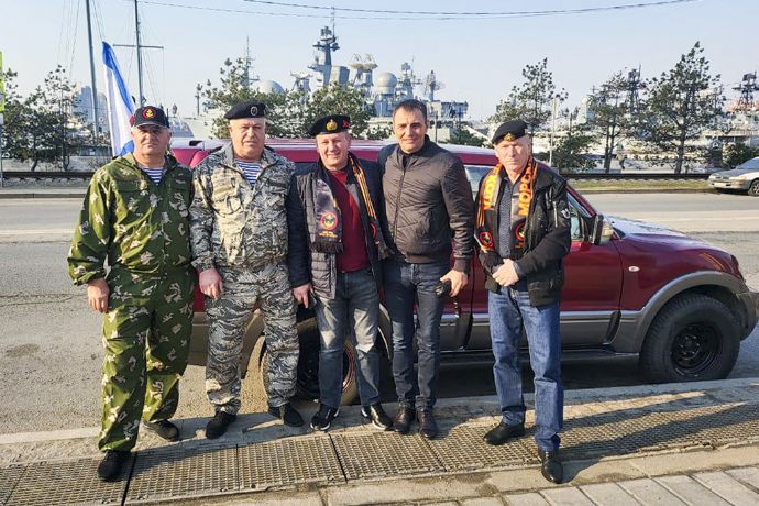 Морской пехотинец из Находки принял участие в автопробеге «Дорога к Победе»