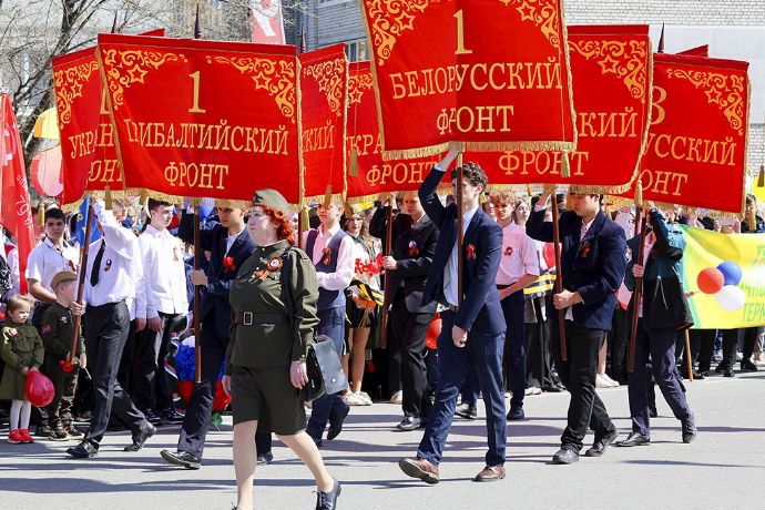«Восточники» и жители Врангеля отпраздновали День Победы