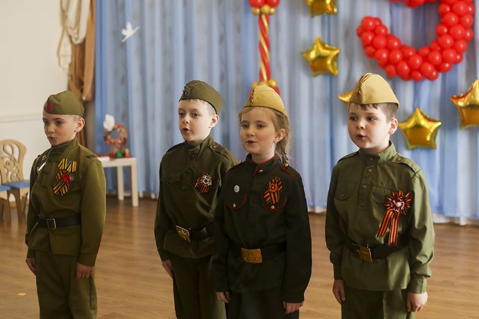 Юные находкинцы прониклись духом праздника Великой Победы