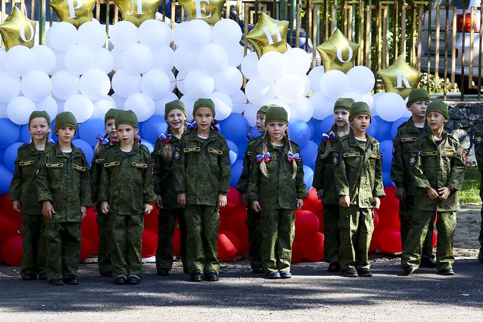 В детском саду № 60 открылась кадетская группа