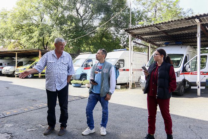 Общественные наблюдатели проинспектировали ремонт на станции Скорой помощи