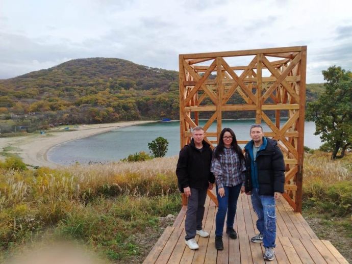 Благоустройство «Тропы Осьминога» выходит на «экватор»