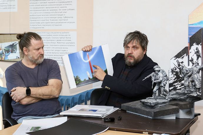 В Находке представлен эскиз мемориального комплекса, объединяющего память о трудовом и воинском подвиге