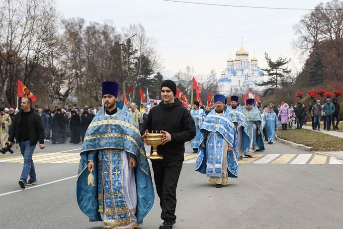 Крестный ход в Находке объединил более тысячи участников