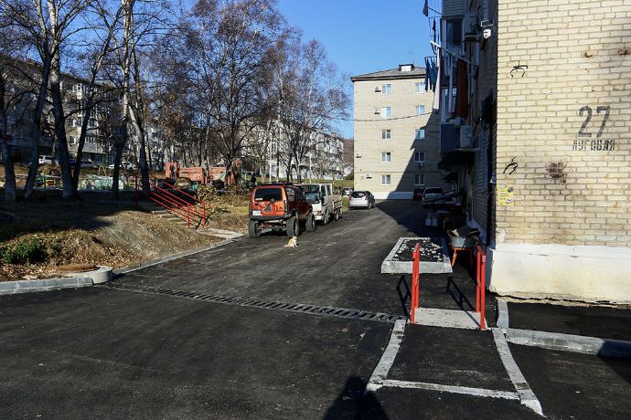 Общественные наблюдатели оценили ход благоустройства дворов в Находке