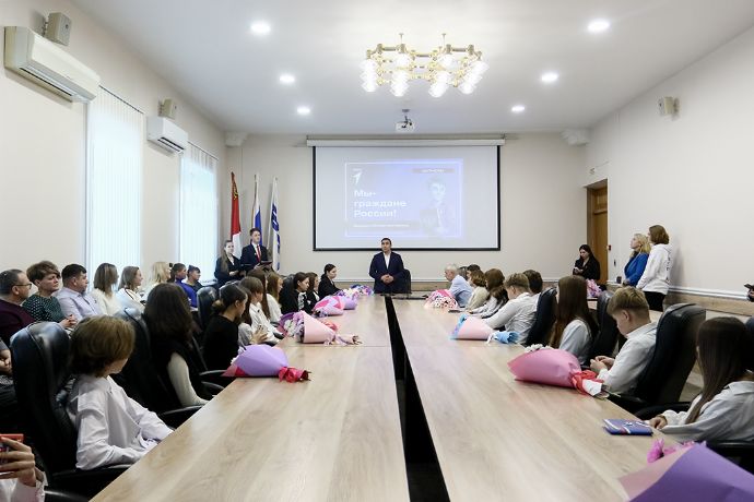 Торжественная церемония вручения паспортов прошла в Находке