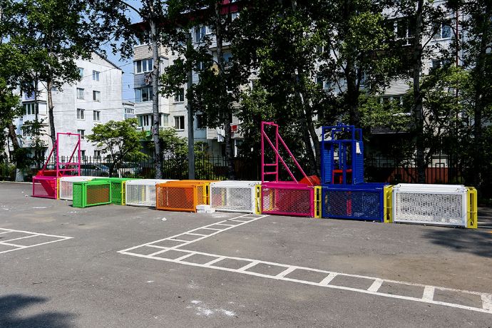 Учебно-тренировочный комплекс для спасателей и пожарных появился в школе №7