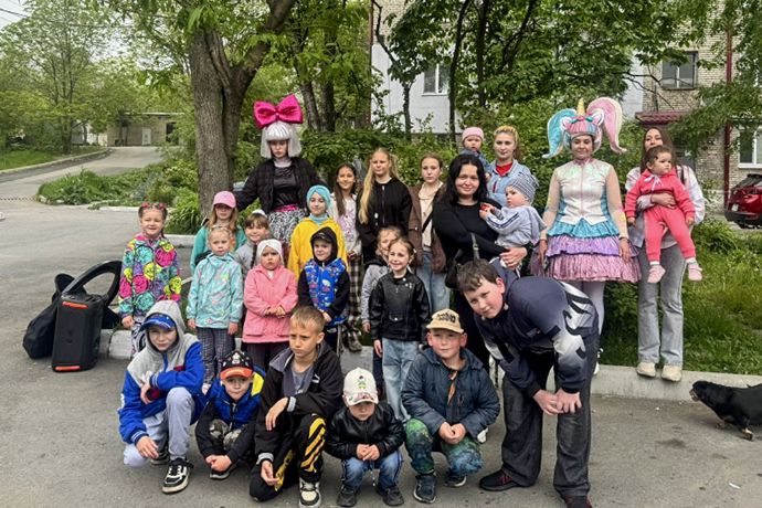ТОСы Находки провели мероприятия в честь Дня защиты детей