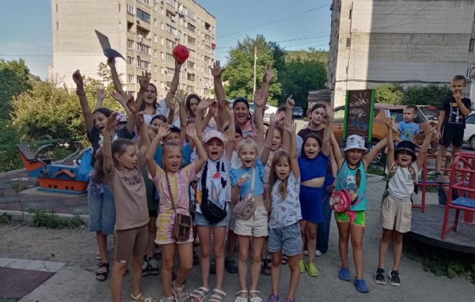 ТОСы Находки превращают дворы в площадки для праздников