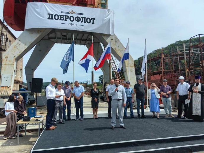 В Находке спущены на воду два новых судна