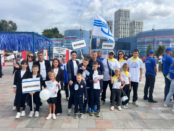 Находкинцы стали участниками фестиваля «Крепкая семья – крепкая Россия»