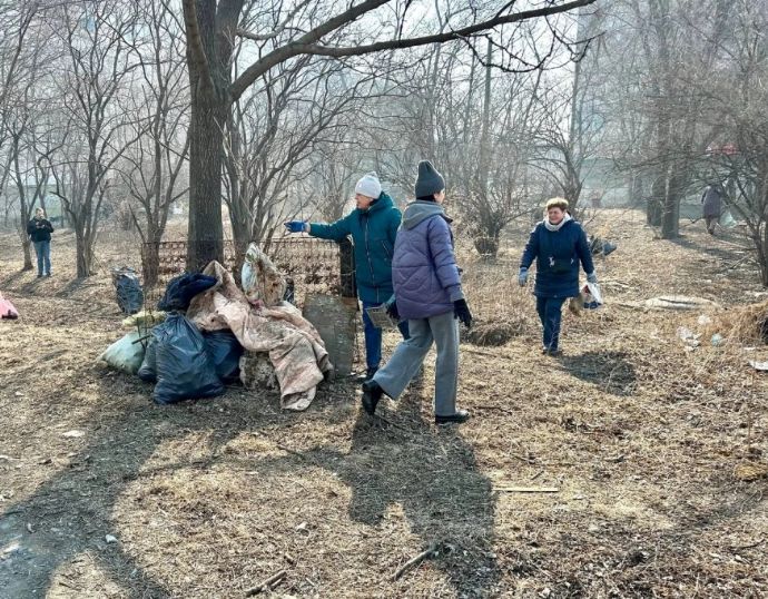 В Находке стартовал сезон весенней приборки